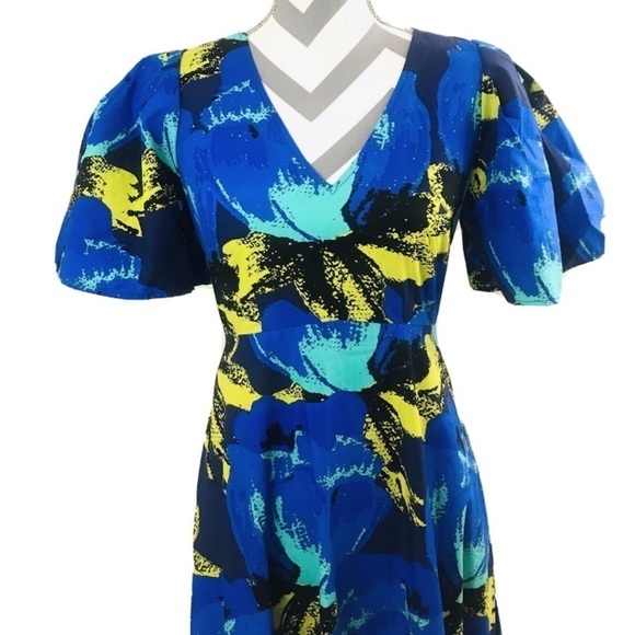 NEW - Christopher John Rogers Target Floral Tiered Dress - Picture 6 of 11